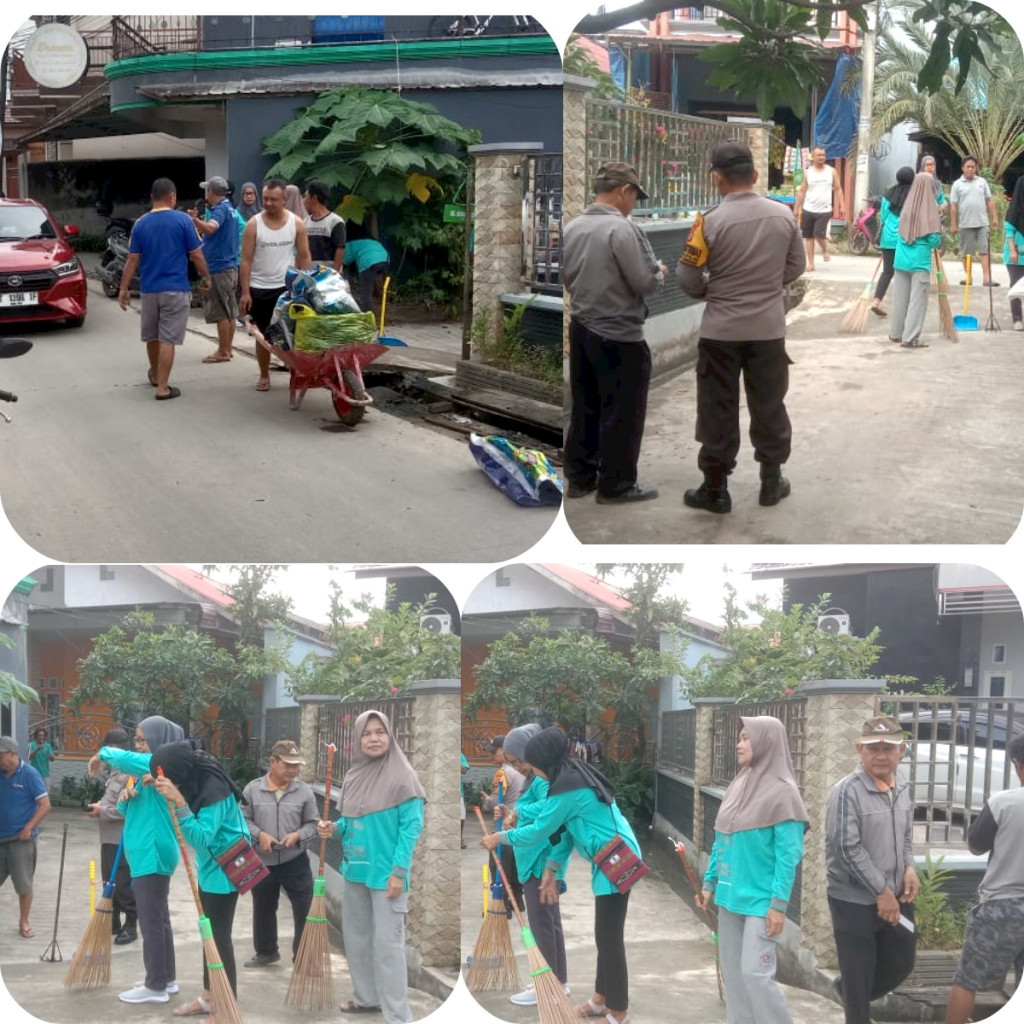 Giat Gotong Royong di RT 08