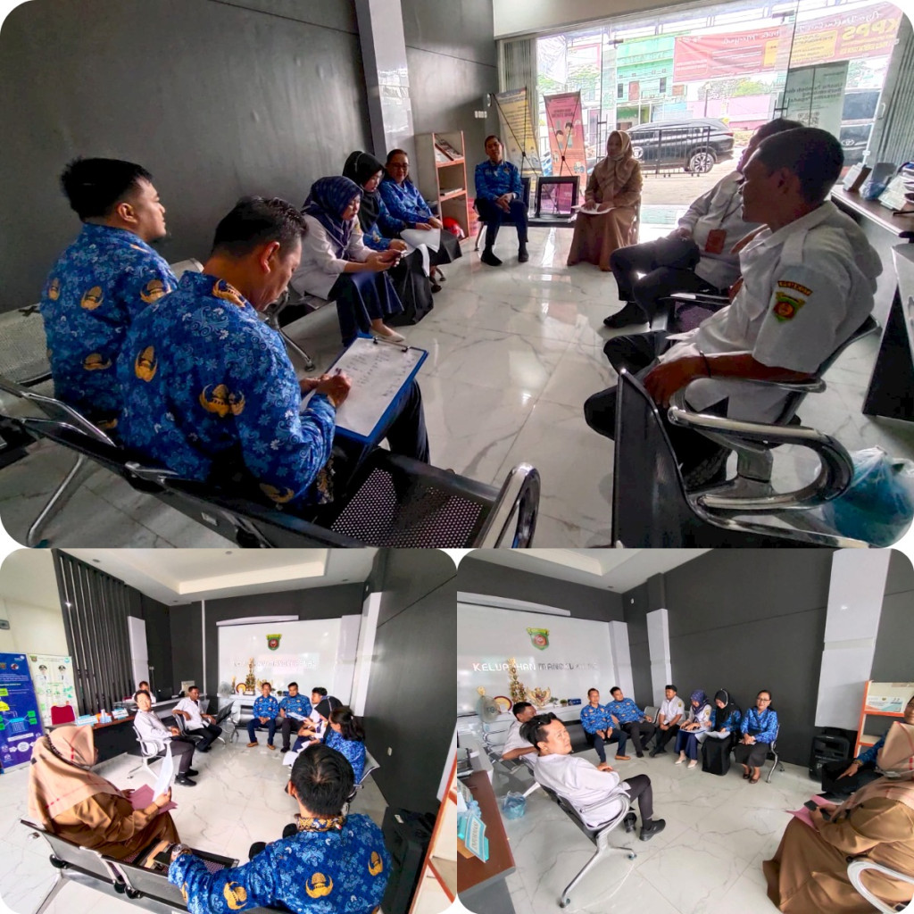 Monitoring dan pembinaan administrasi kelurahan dari kecamatan samarinda seberang