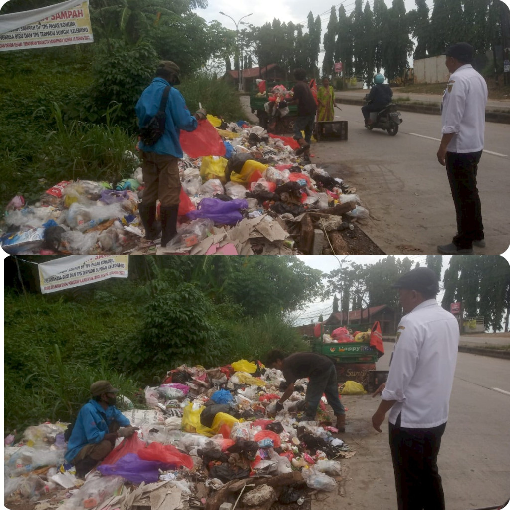 Monitoring Tumpukan Sampah di Jalan Ampera