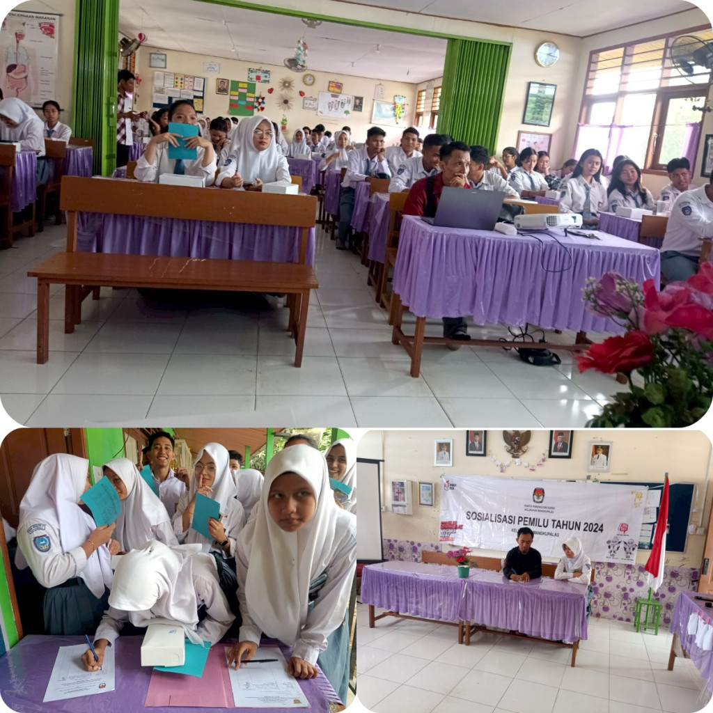 Sosialisasi PEMILU di SMA Negeri 17