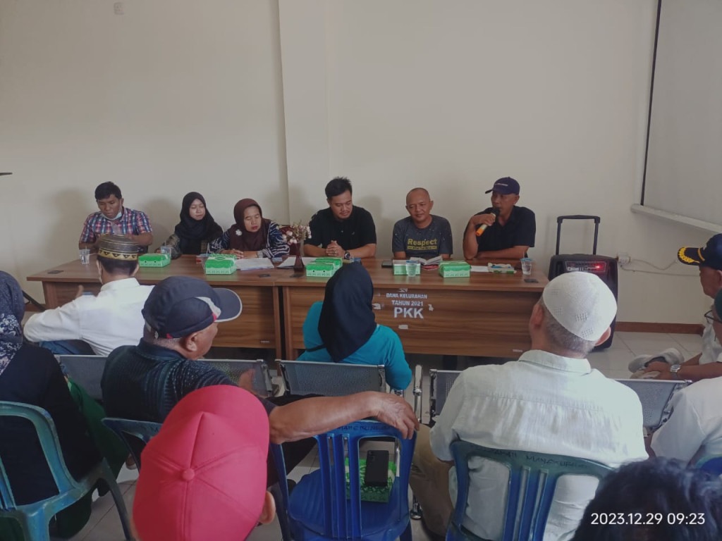 Rapat Pemantapan Pembentukan BUMRT Berbasis Kelurahan