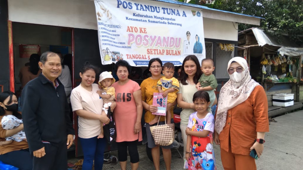 Monitoring kegiatan Posyandu Tuna A di lingkungan Rt 18