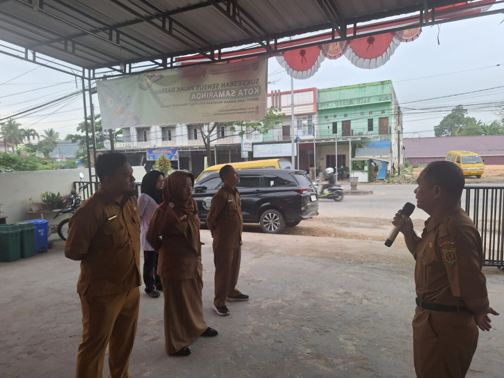 Apel Pagi di kantor Kelurahan Mangkupalas