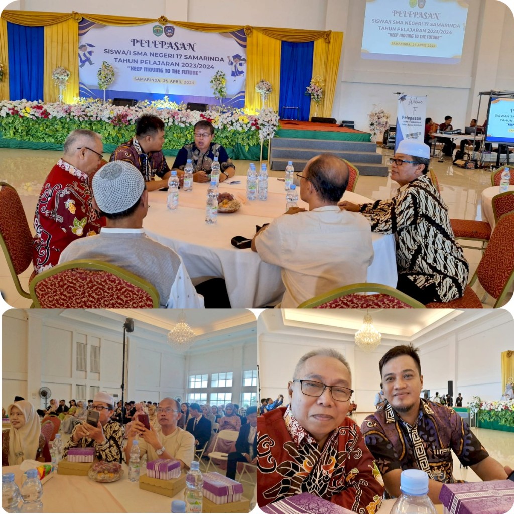 Pelepasan siswa/i SMA Negeri 17 Samarinda tahun ajaran 2023/2024