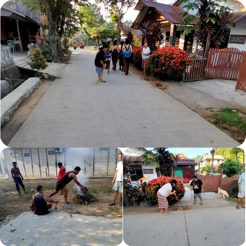 Gotong Royong di Lingkungan RT 13