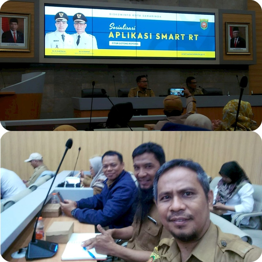 Sosialisasi Aplikasi Smart RT Fitur Gotong Royong
