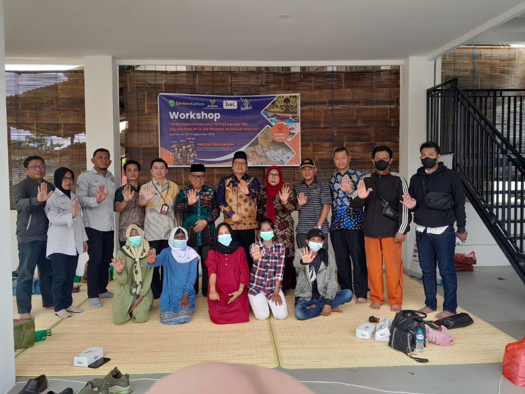 Workshop Pengembangan kreativitas Pasien TBC
