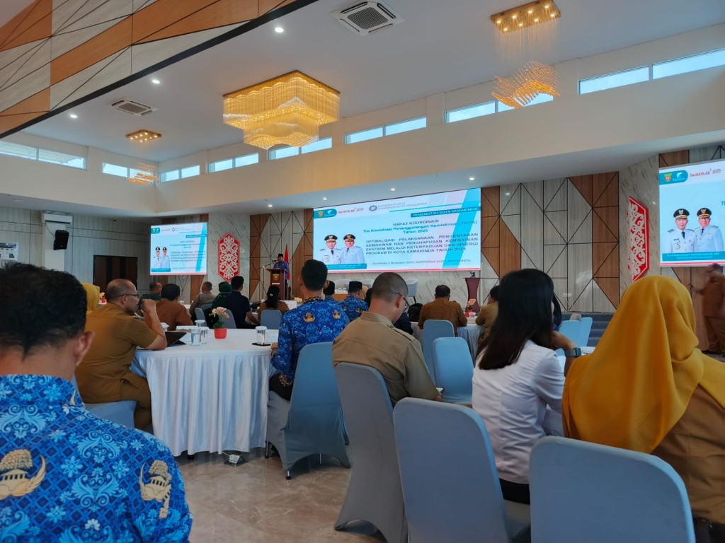 Rapat Tim Koordinasi Penanggulangan Kemiskinan Kota Samarinda