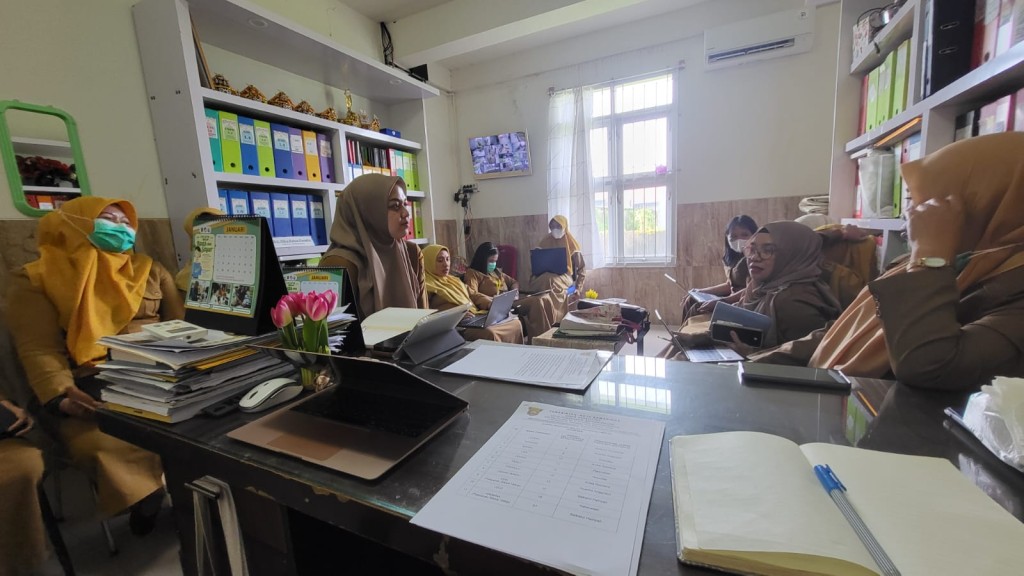 RAKOR PENANGGUNGJAWAB POSYANDU SIKLUS HIDUP UPTD PUSKESMAS MANGKUPALAS