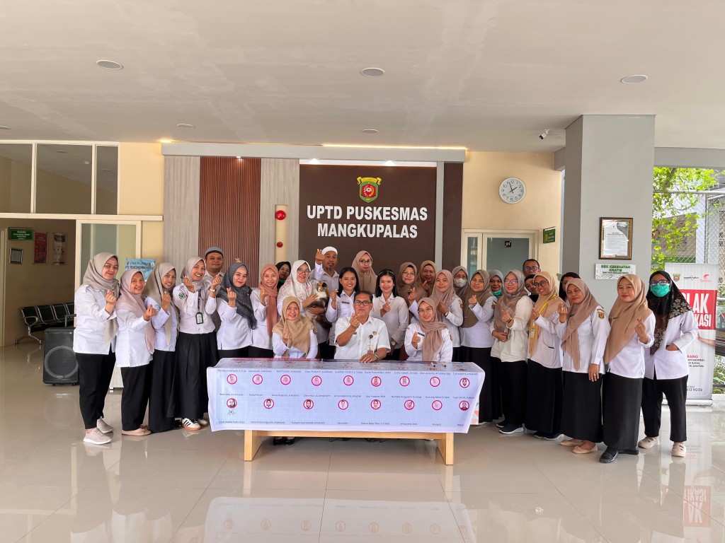 Kunjungan Kepala Dinas Kesehatan Kota