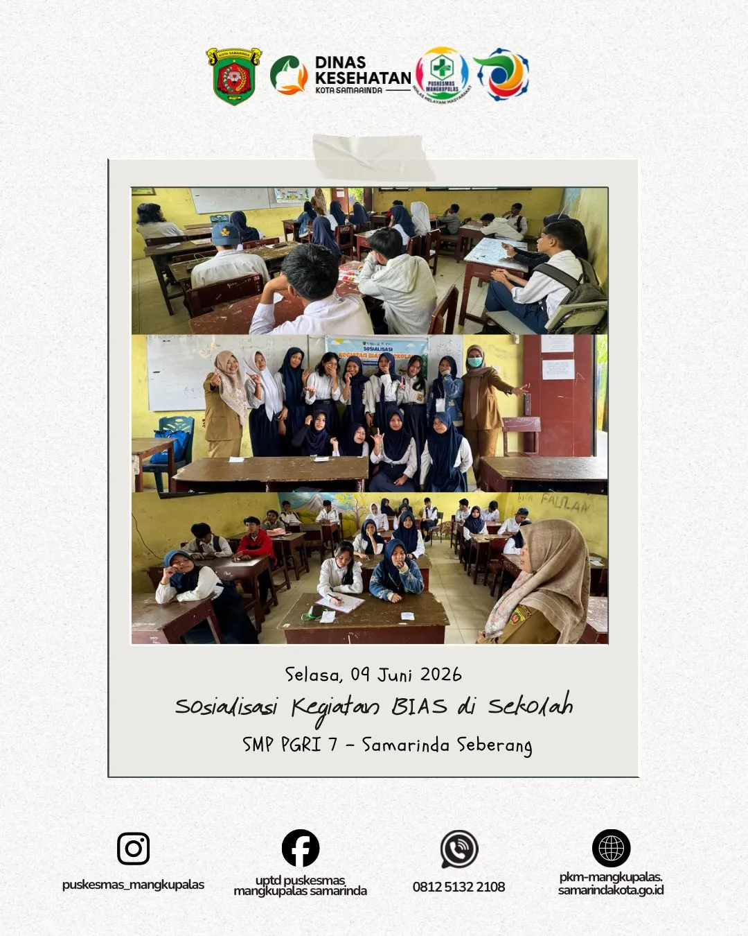 Sosialisasi Kegiatan BIAS di Sekolah