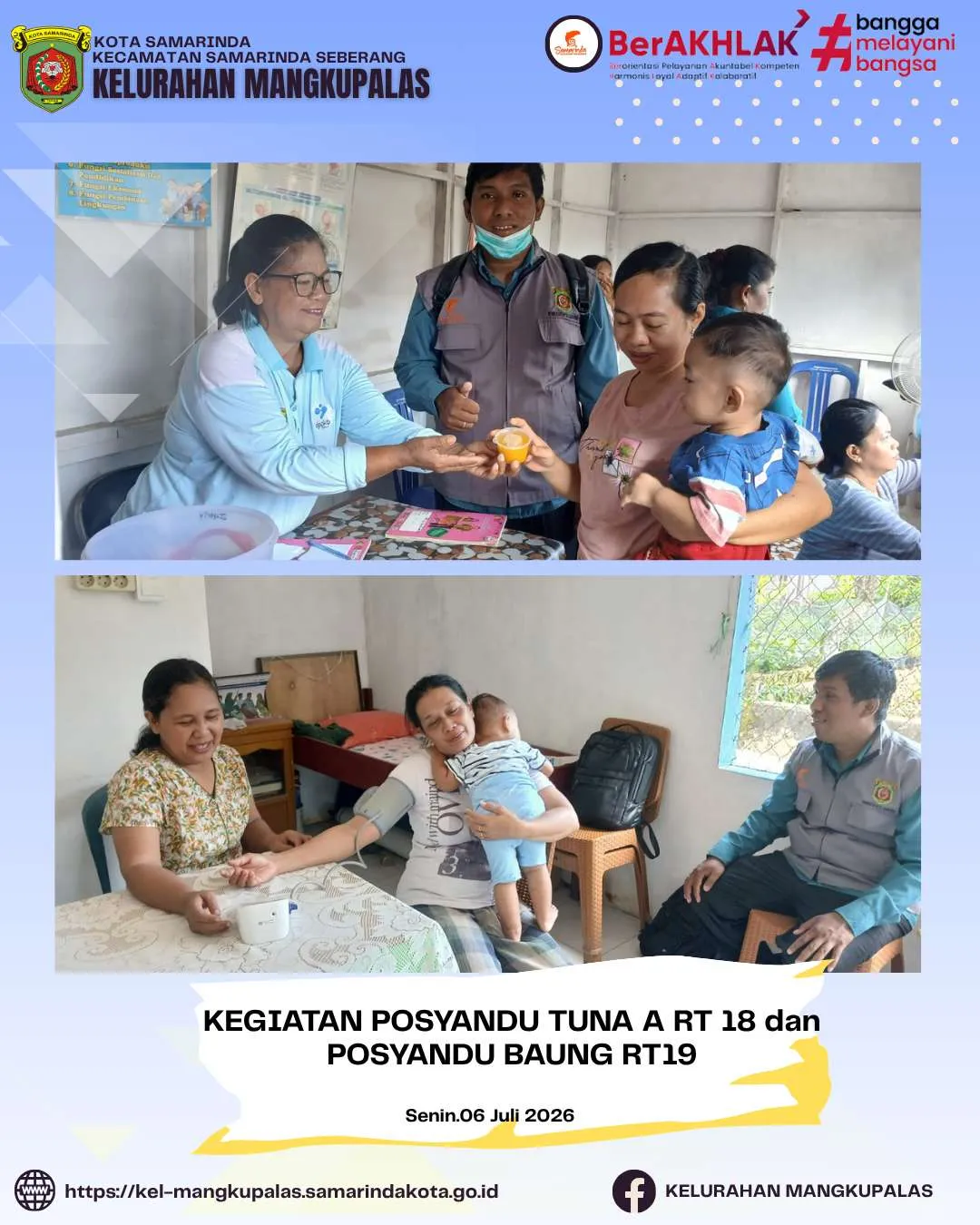 Monitoring Kegiatan Posyandu 