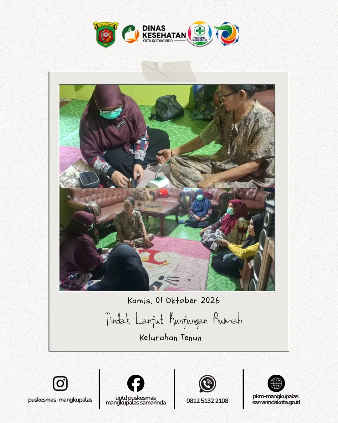 Kamis, 01 Oktober 2026 - Tindak Lanjut Kunjungan Rumah