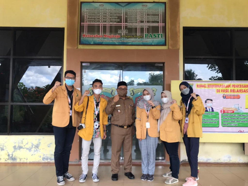 KKN47 MENGUNJUNGI KELURAHAN MUGIREJO