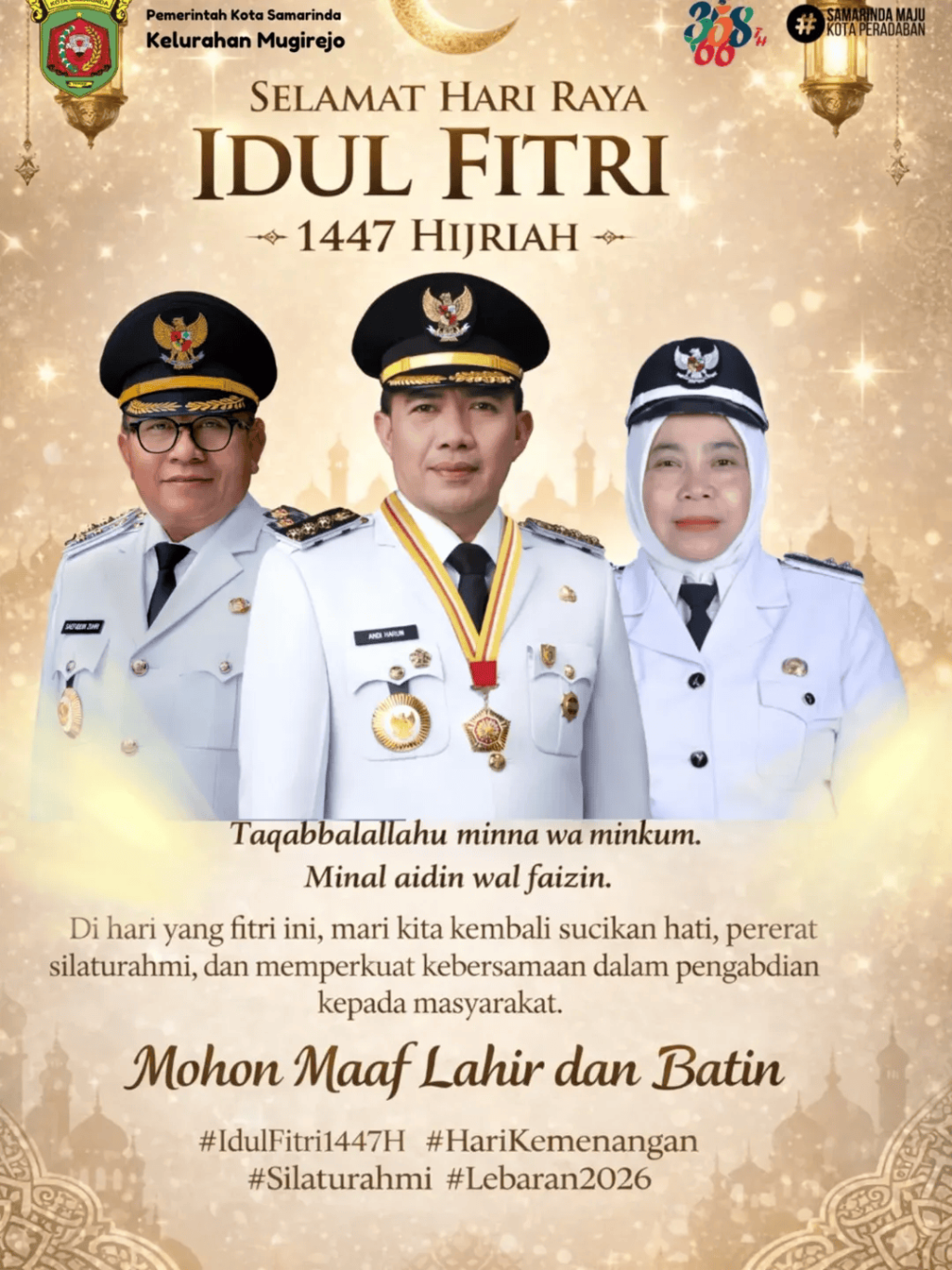 SELAMAT HARI RAYA IDUL FITRI 1447 H /2026 M