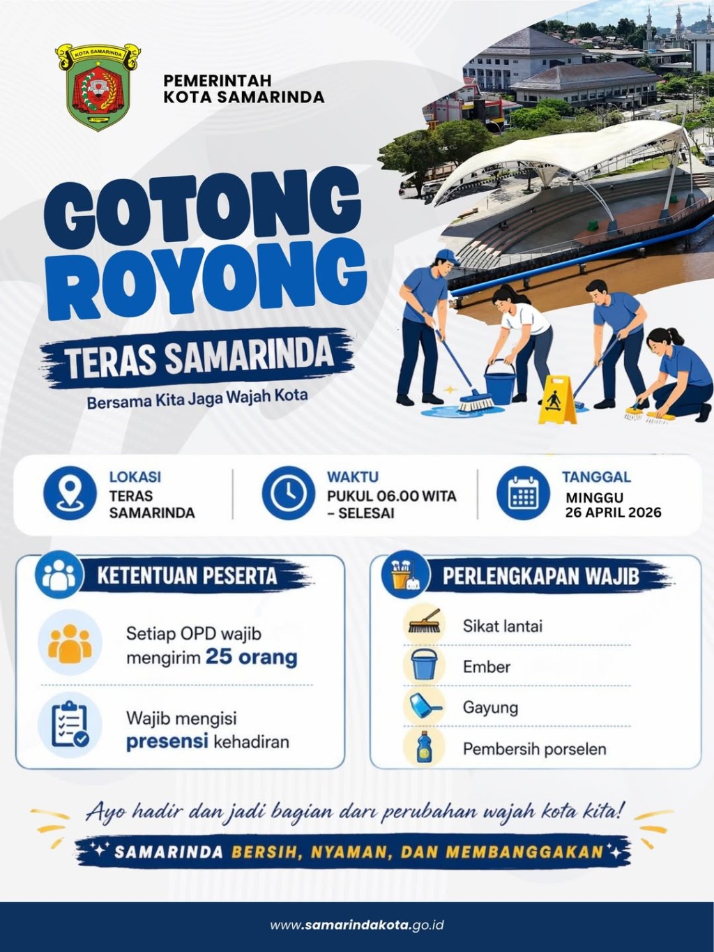 "GOTONG ROYONG TERAS SAMARINDA"