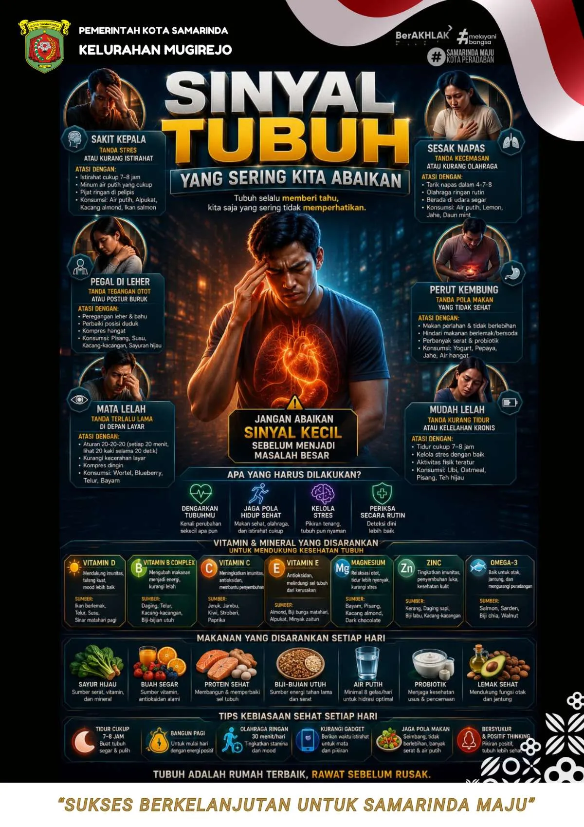 INFO SEHAT KENALI SINYAL TUBUH