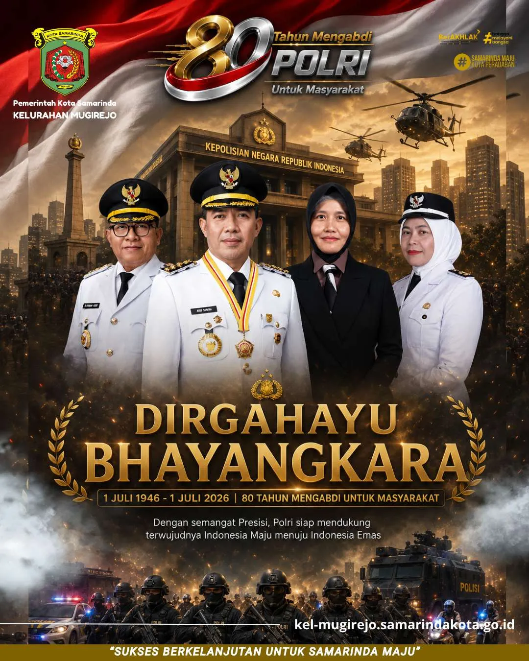 DIRGAHAYU BHAYANGKARA KE 80