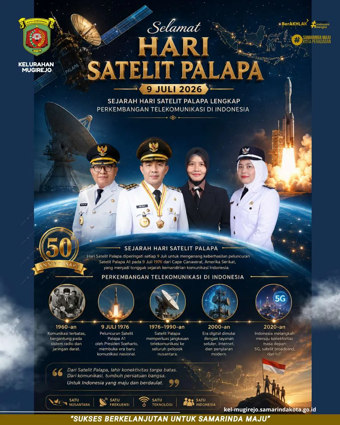50 TAHUN SATELIT PALAPA