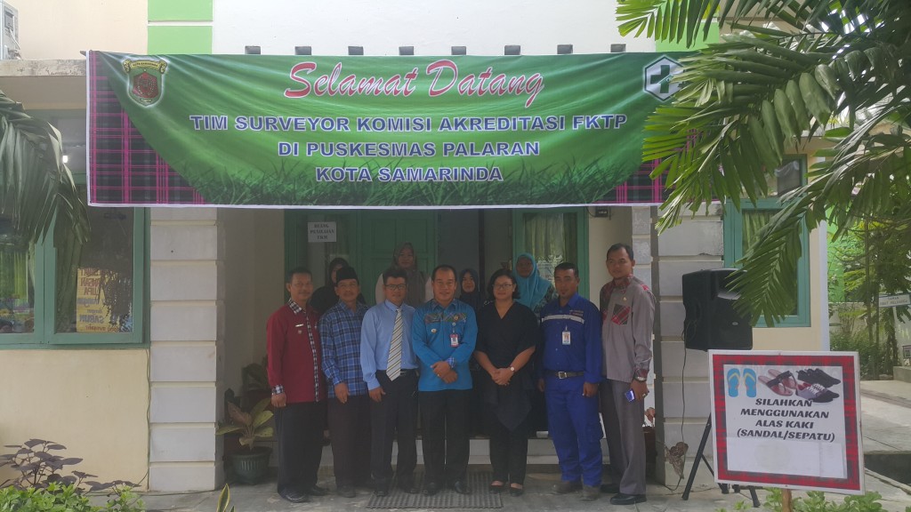Pendampingan penilaian akreditasi puskesmas palaran
