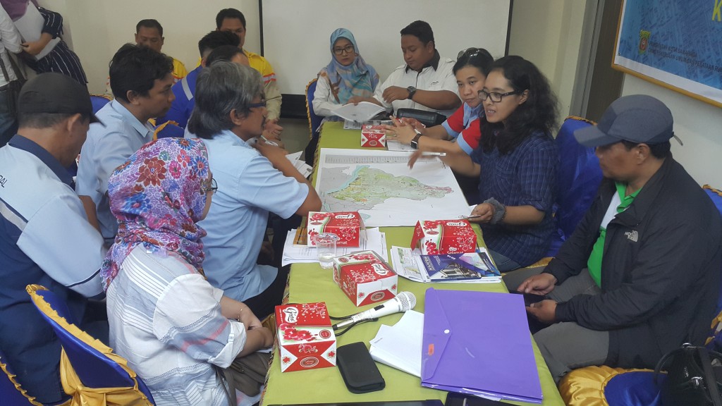 Penyusunan RDTR kecamatan Palaran bersama konsultan dan PUPR kota samarinda
