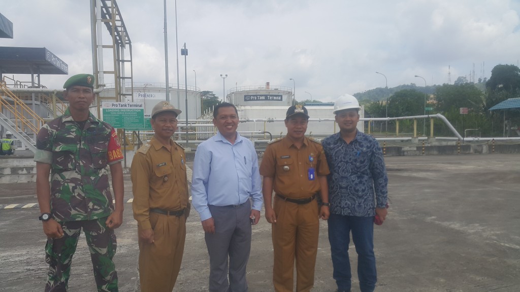 Grand opening ceremony Pt Pro Tank Terminal site palaran