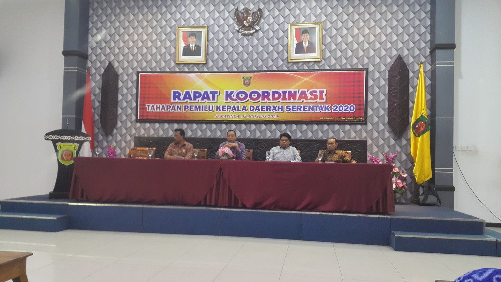 Rakor Tahapan pemilu Kepala Daerah Serentak tahun 2020