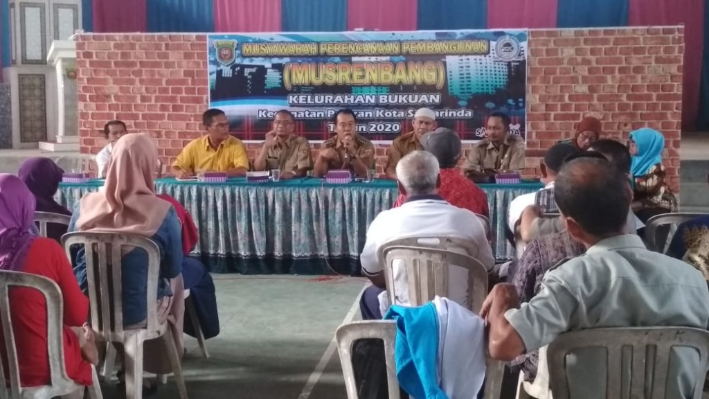 Musyawarah Perencanaan Pembangunan (MUSRENBANG) Kelurahan Bukuan Tahun 2020