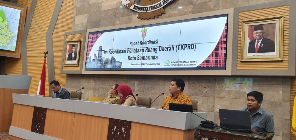 Rapat Koordinasi Tim Koordinasi Penataan Ruang Daerah (TKPRD) Kota Samarinda