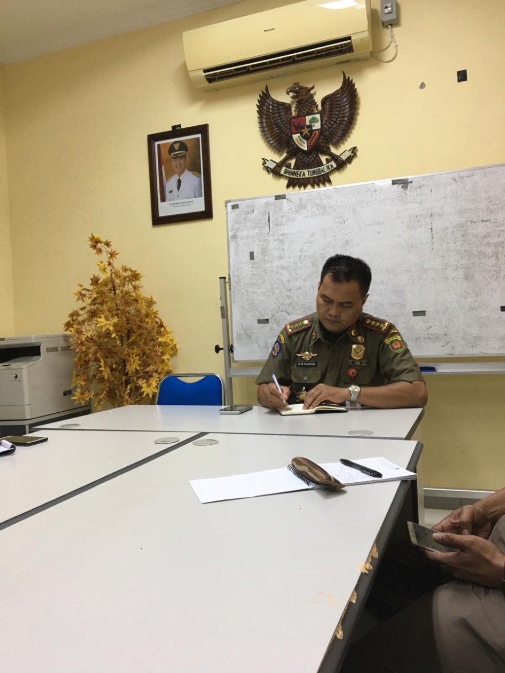 Rapat Kinerja bersama Kasat di Mako