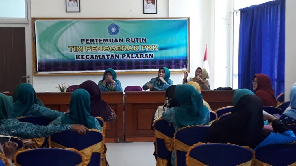 Rapat Rutin PKK Kecamatan Palaran