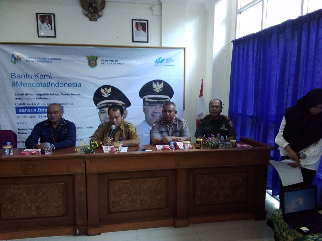 Rapat Koordinasi Kecamatan Palaran dalam Sensus Penduduk Tahun 2020