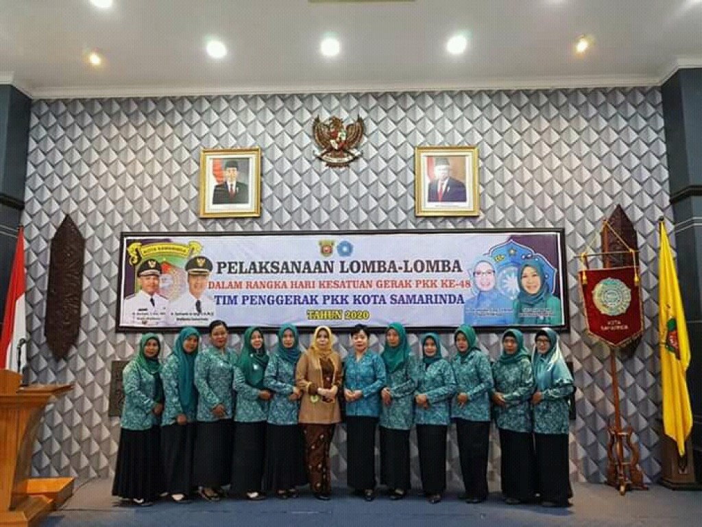 Kegiatan Lomba PKK dalam rangka memperingati Hari Kesatuan Gerak (HKG)