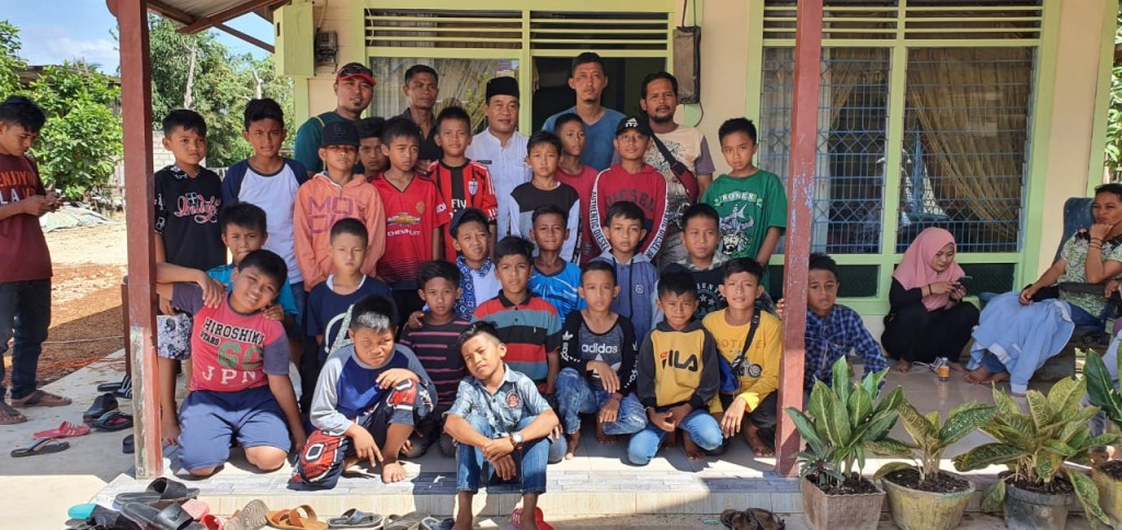 SSB Tunas Kurnia Harapan Palaran yang mengikuti kompetisi danone regional Kaltim di Balikpapan