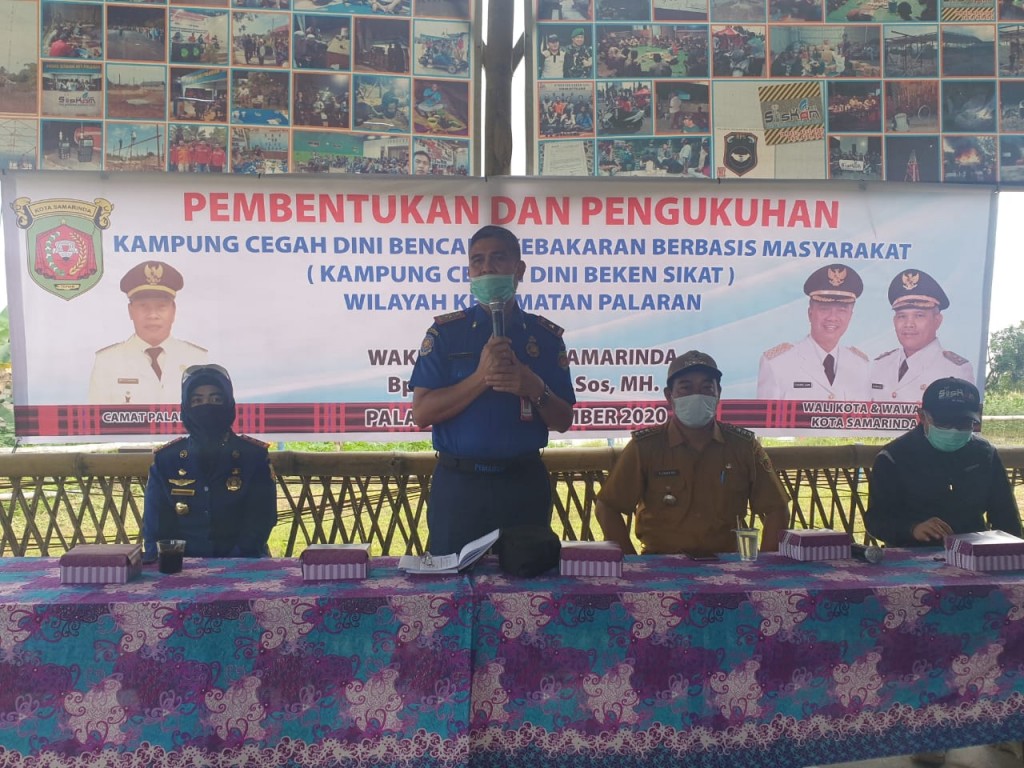 Pembentukan dan Pengukuhan Kampung Cegah Dini Bencana Kebakaran Berbasis Masyarakat (Kampung Cegah Dini Beken Sikat) Wilayah Kecamatan Palaran