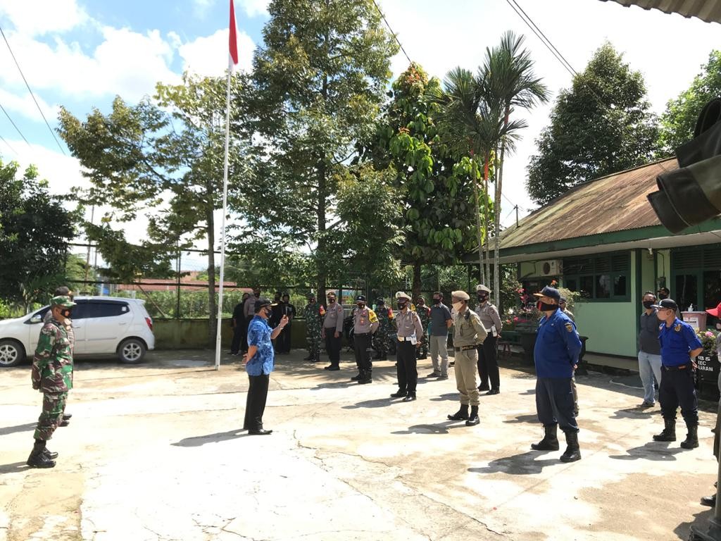 Sosialisasi Perwali Nomor 43 Tahun 2020 di wilayah pasar Palaran