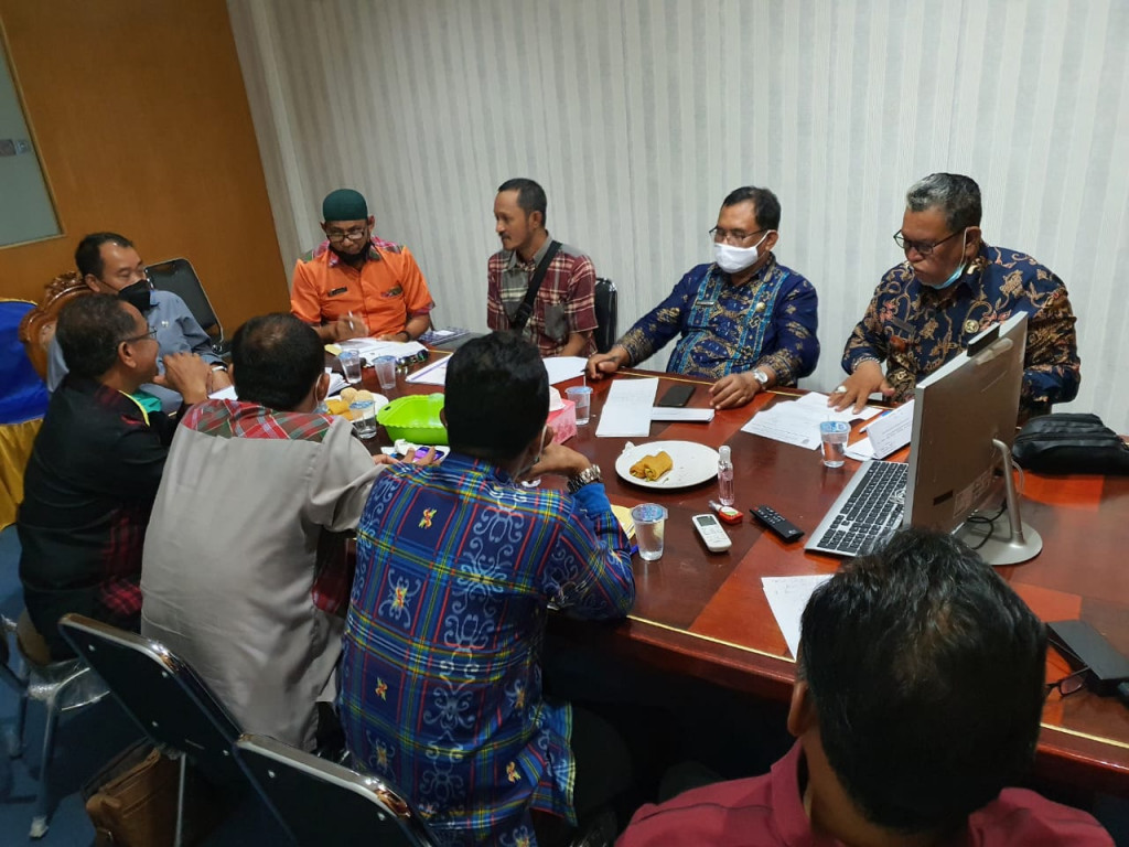 Kamis, 03 Februari 2021 di Ruang Rapat Kantor Kecamatan Palaran