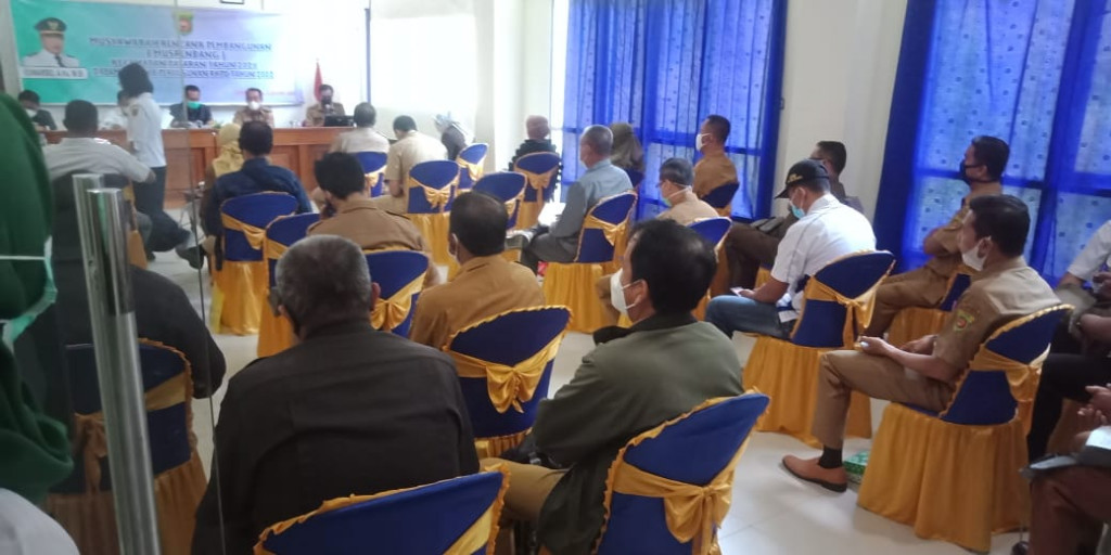 Selasa, 16 Februari 2021 Musrenbang Tingkat Kecamatan Palaran