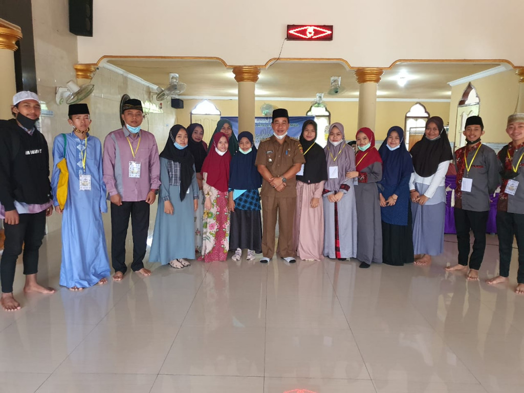 Senin, 22 Februari 2021 Meninjau Pelaksanan MTQ di Hari Ke 3 Pelaksanaan Lomba