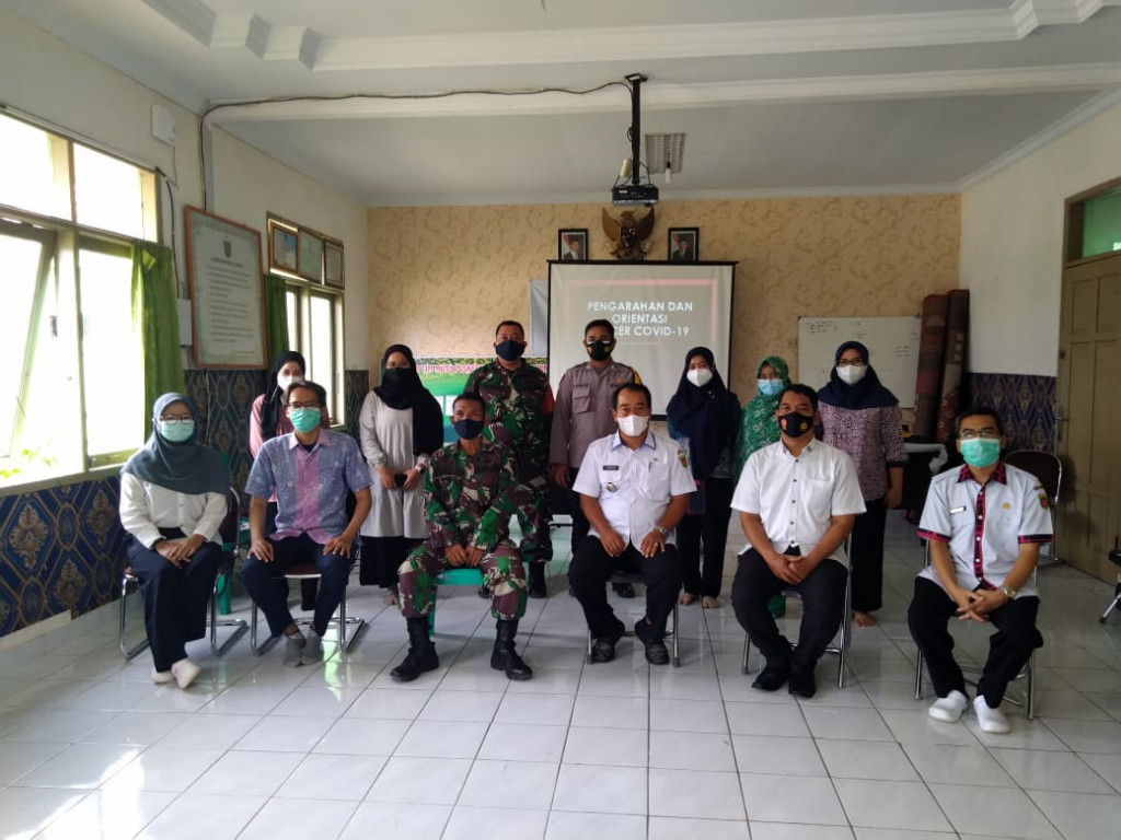 Pengarahan dan Orientasi TIM Tracer Covid-19 di Puskesmas Palaran