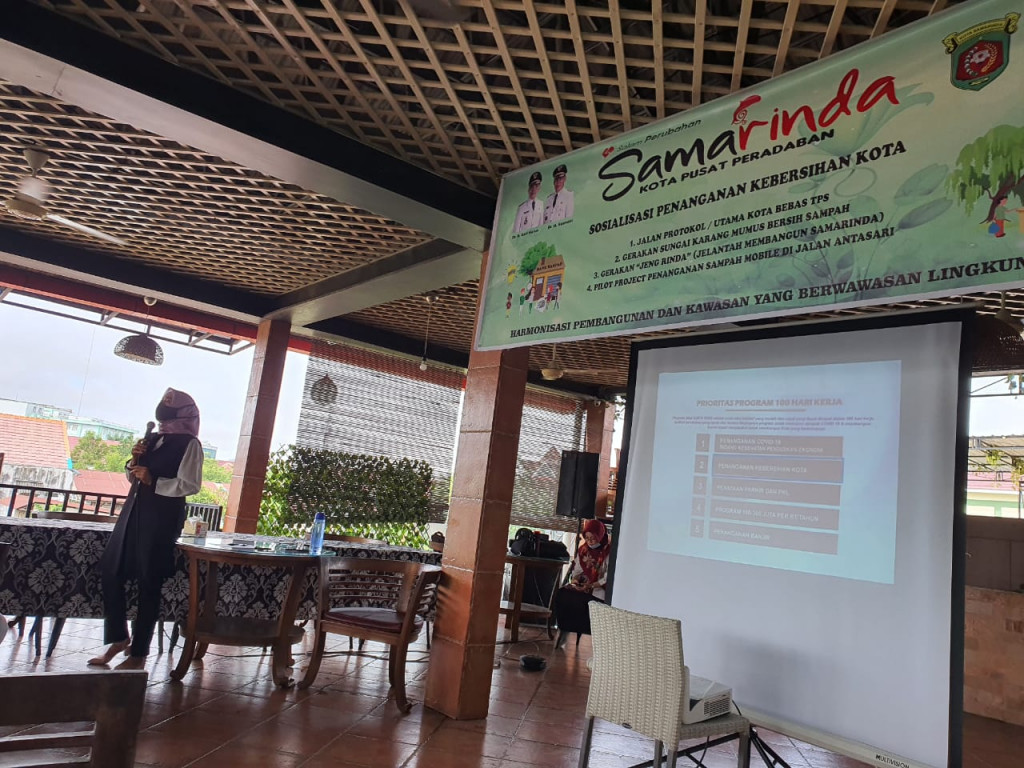 Rabu, 03 Maret 2021 Sosialisasi Penanganan Kebersihan Kota