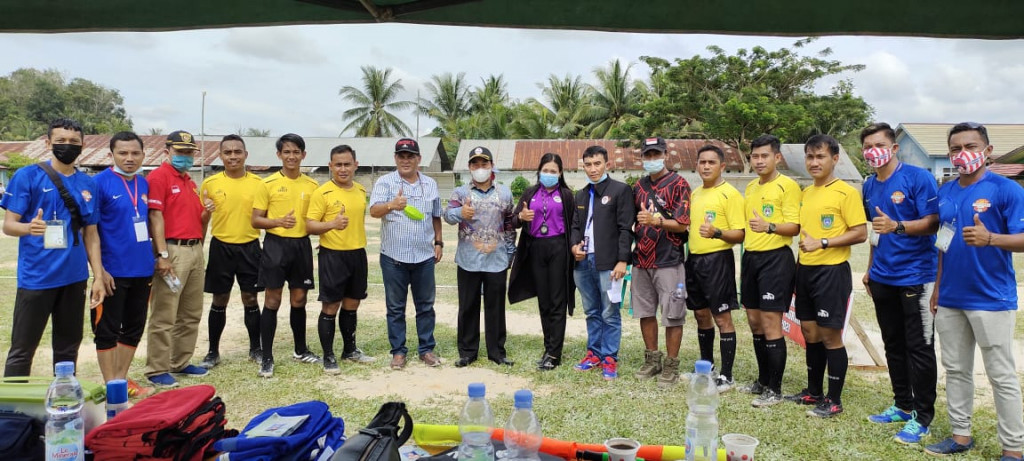 Kamis, 11 Maret 2021 Menghadiri Tournamen sepak bola