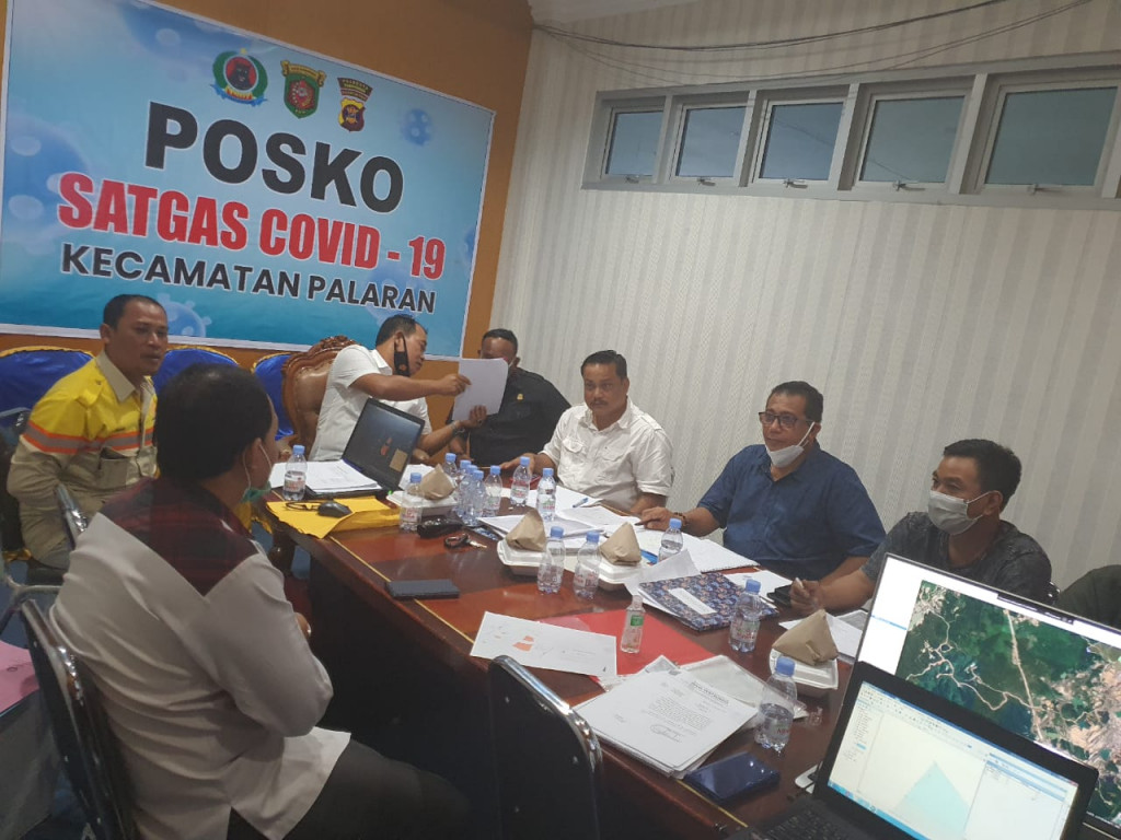 Rabu, 17 Maret 2021 Rapat Koordinasi  tentang lahan dengan PT NCI dan Warga