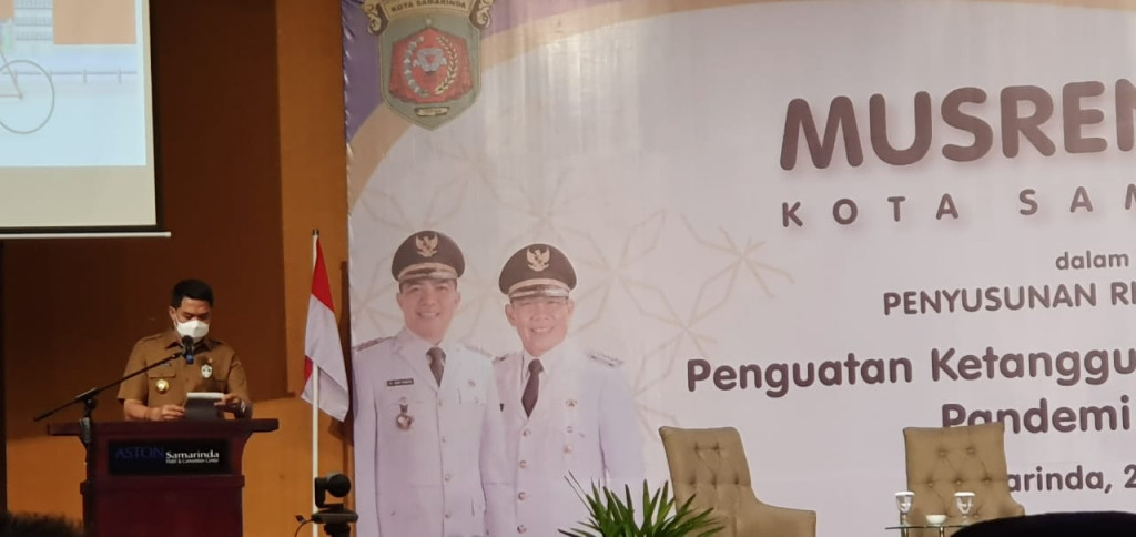 Selasa, 23 Maret 2021 Musrenbang Kota Samarinda