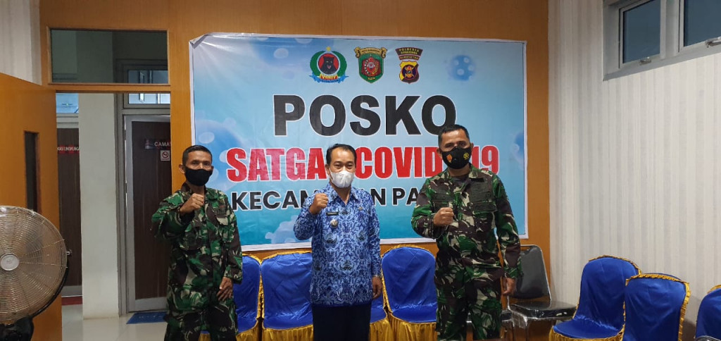 Senin, 19 April 2021 Kunjungan dan Monitoring Kegiatan Satgas Covid 19