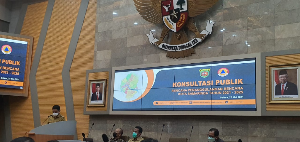 Konsultasi Publik Rencana Penanggulangan Bencana Kota Samarinda Tahun 2021-2025