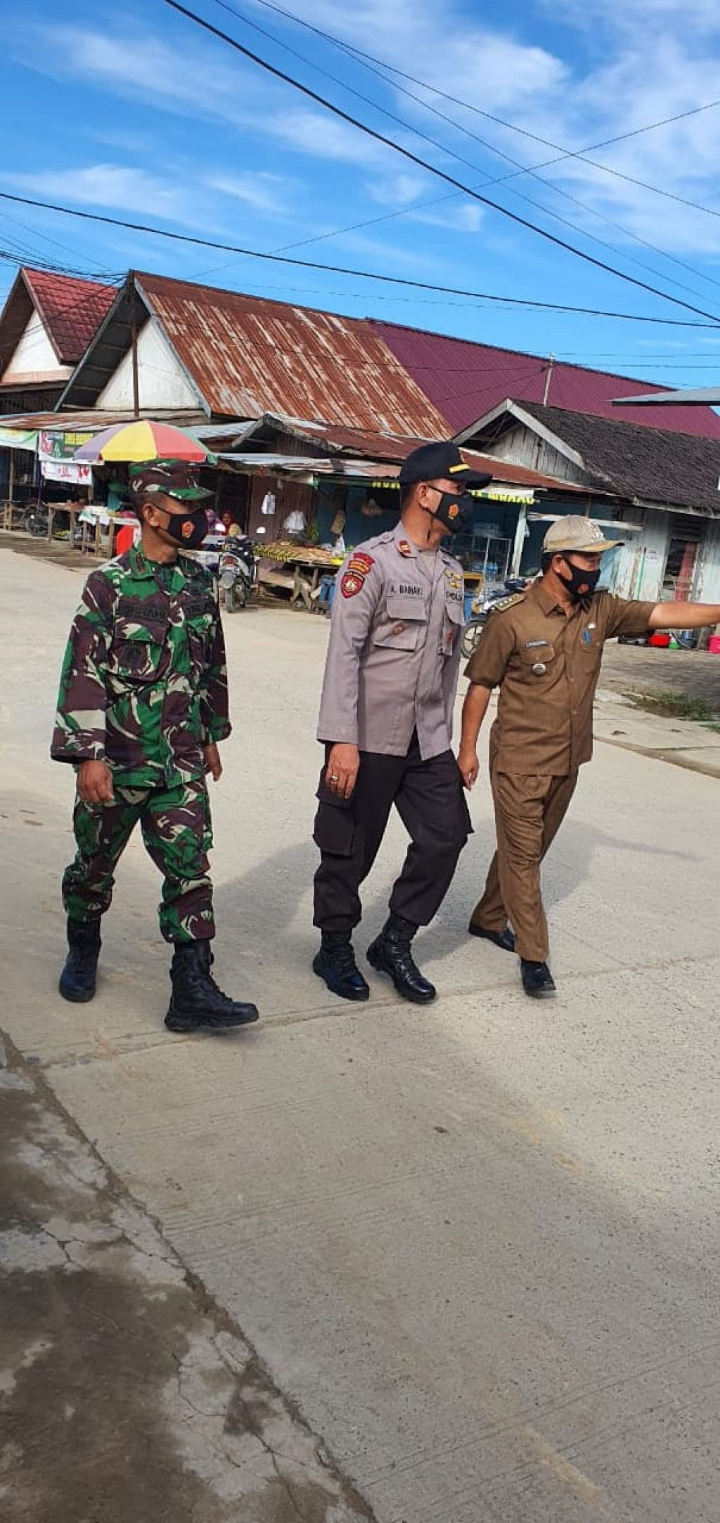 Penertiban Pedagang Kaki Lima di Pasar Palaran