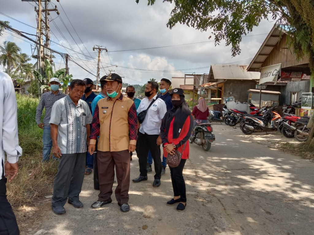 Rapat Koordinasi Lapangan Mengenai Persiapan Pengerjaan Gorong-gorong di Jalan Diponegoro