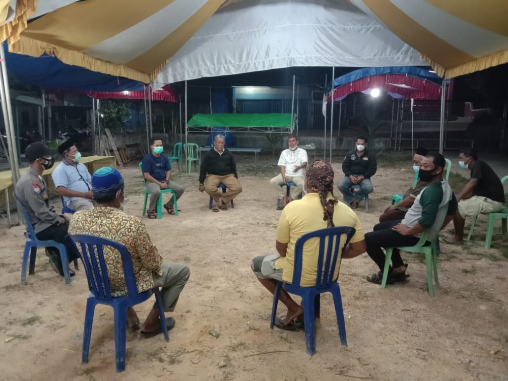 Sosialisasi Protokol Kesehatan Oleh Satgas Covid-19 Palaran dan Gugus Tugas Kelurahan Simpang Pasir