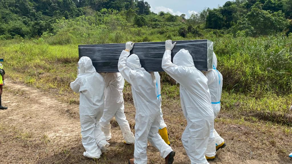 Giat Satgas Covid-19 dan Relawan Pemulasaraan Kecamatan Palaran